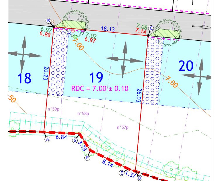 Terrain  - 407m² 