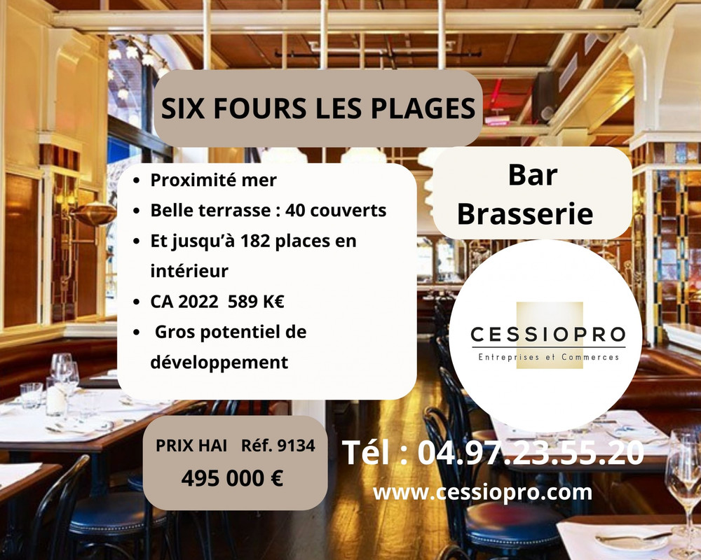 Fonds de commerce  - SIX FOURS LES PLAGES SIX FOURS LES PLAGES