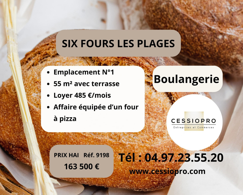 Fonds de commerce  - SIX FOURS LES PLAGES SIX FOURS LES PLAGES