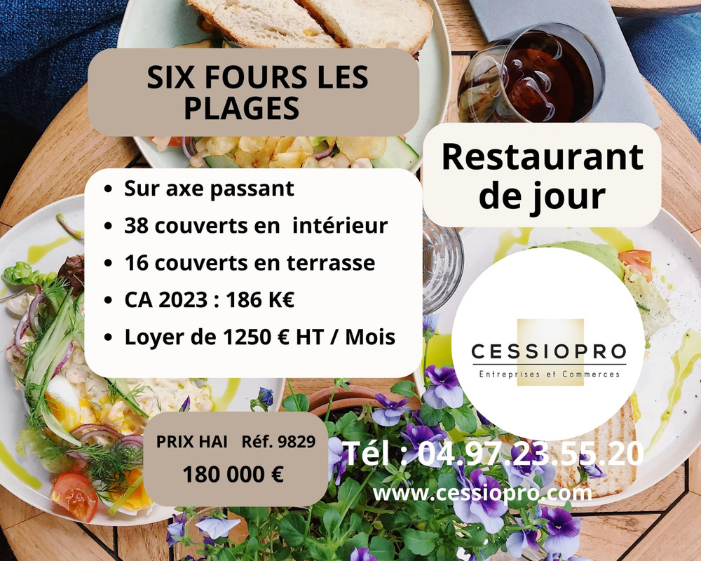 Fonds de commerce  - SIX FOURS LES PLAGES SIX FOURS LES PLAGES