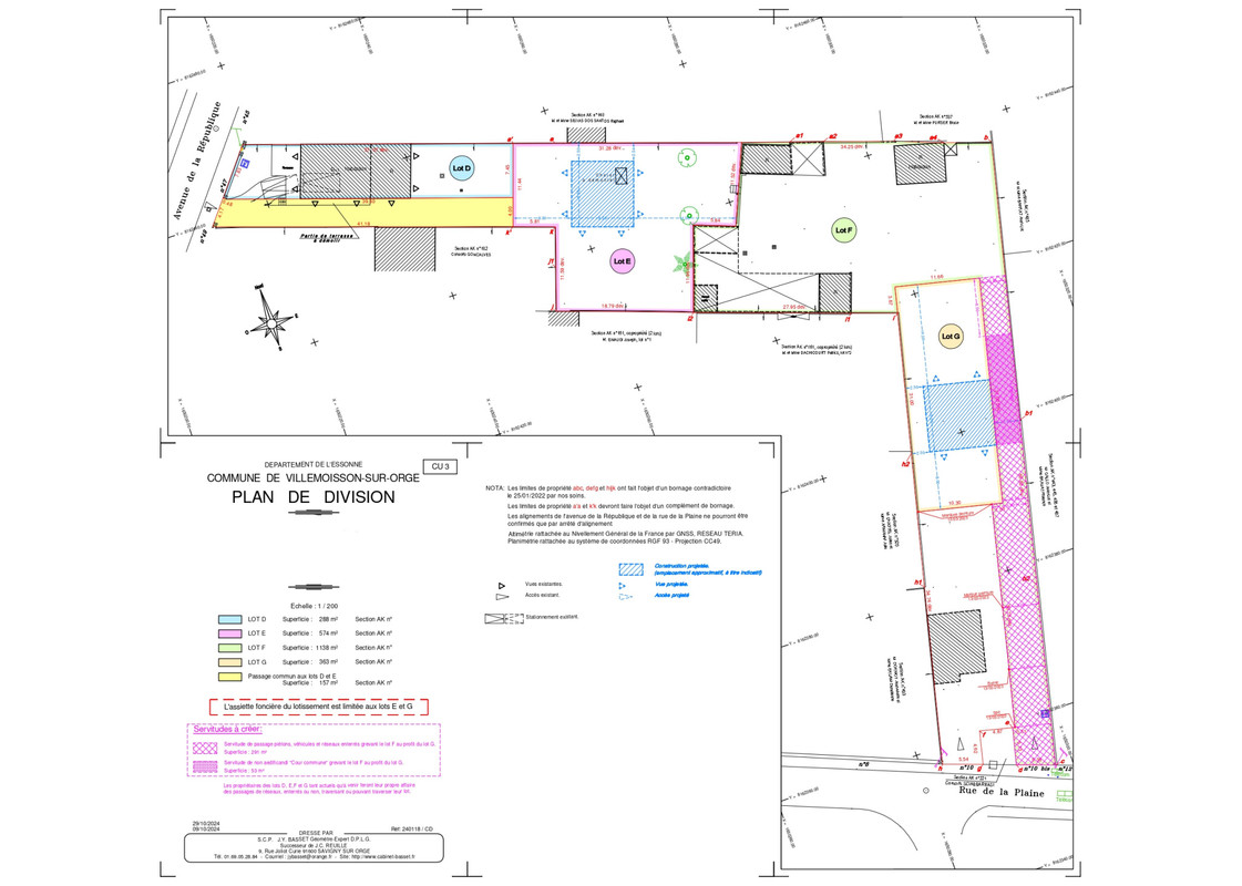 Terrain  - 574m² - VILLEMOISSON SUR ORGE VILLEMOISSON SUR ORGE